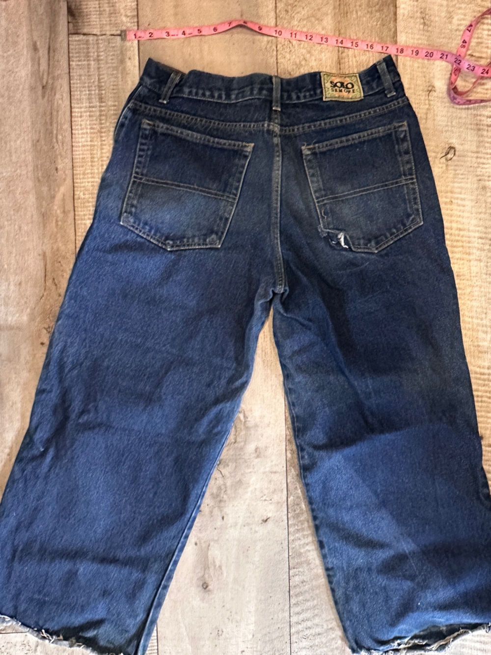 1998 solo Men's Dark Blue Baggy Made In The USA
